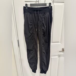 lululemon athletica Black Drawstring Track Joggers